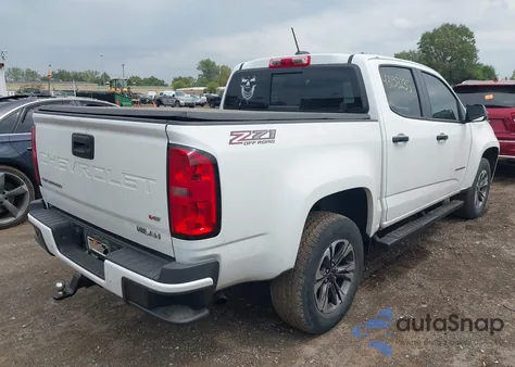 2022 Chevrolet Colorado 4Wd Short Box Z71 из США, поврежденный, VIN 1GCGTDEN3N1233910